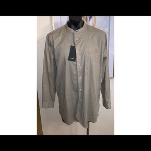 NWT ZARA MEN’S LONG SLEEVE LONGLINE BUTTON DOWN